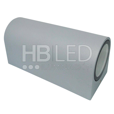 Apliqué Exterior LED Porta 2*GU-10 Gris (SKU:3002330) https://www.hbled.cl/wp-content/uploads/2024/10/3002330-4.jpg