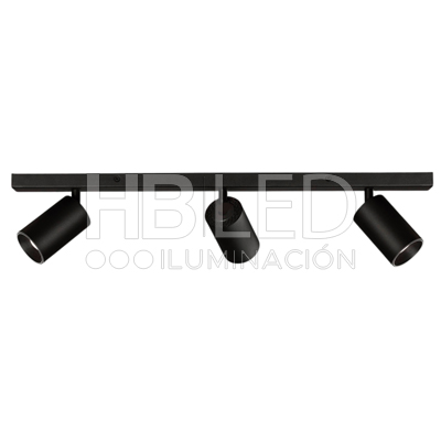 Foco Spotlight Negro 3x Con Ampolleta 5,5W GU-10 M (SKU:3002436PGC-3002436PGF) https://www.hbled.cl/wp-content/uploads/2024/10/3002436-6091218-2.jpg