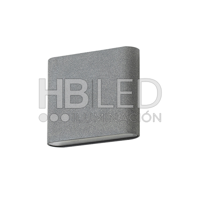Apliqué LED de Pared Cuadrado Gris 2*5W Luz Cálida (SKU:34497) https://www.hbled.cl/wp-content/uploads/2024/10/34497-4.jpg