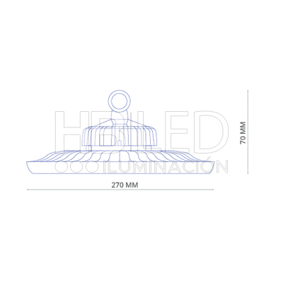 Campana LED UFO Tipo C 100W (SKU:35498-35826) https://www.hbled.cl/wp-content/uploads/2024/10/35498-5-1.jpeg