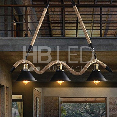 Lámpara Colgante Cáñamo Con Cadena Tres Luces E-27 (SKU:35675) https://www.hbled.cl/wp-content/uploads/2024/10/35675-6.jpeg