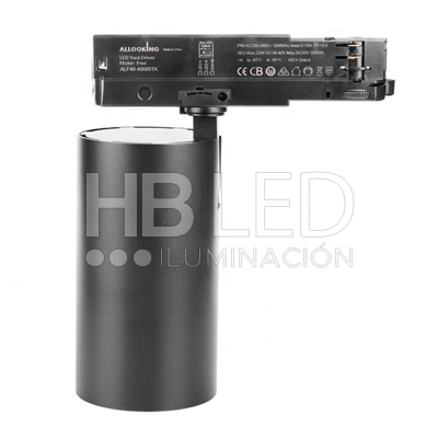 Foco Decorativo Riel 40° Trifásico 20W Neutro Negro (SKU:35768) https://www.hbled.cl/wp-content/uploads/2024/10/35768-5-1.jpg