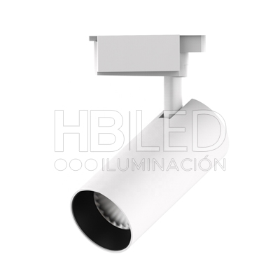 Foco Decorativo Riel 40° Trifásico 30W Neutro (SKU:35769-35770) https://www.hbled.cl/wp-content/uploads/2024/10/35770-2-1.jpg
