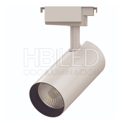 Foco Decorativo Riel 40° Trifásico 30W Neutro (SKU:35769-35770) https://www.hbled.cl/wp-content/uploads/2024/10/35770-5-1.jpg