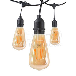 Guirnalda 10 Metros Con Ampolletas Edison 4w E-27 (SKU:35778-2)