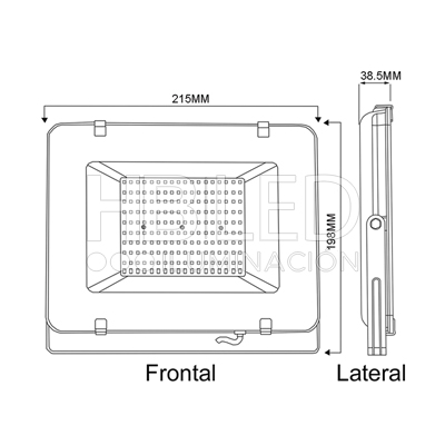 Foco Proyector De Área LED Light Thin 100W (SKU:35796-35795) DS43 https://www.hbled.cl/wp-content/uploads/2024/10/35795-35796-2.jpg