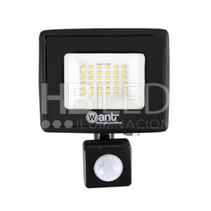 Foco Proyector De Area LED Light Thin Con Sensor 20W (SKU:35820-35821)
