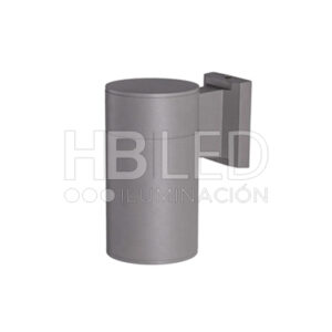 Apliqué Exterior Decorativo Porta GU10 Gris (SKU:35858)