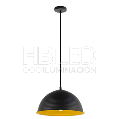 Lámpara Colgante E-27 Decorativa Diseño Cúpula (SKU:35910) https://www.hbled.cl/wp-content/uploads/2024/10/35910-2.jpg
