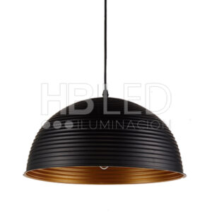 Lámpara Colgante E-27 Decorativa Diseño Cúpula (SKU:35910)