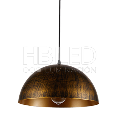 Lámpara Colgante E-27 Diseño Cúpula Dorado Vintage (SKU:35913) https://www.hbled.cl/wp-content/uploads/2024/10/35913-2.jpg