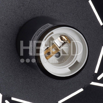 Lámpara Colgante Circular E-27 Diseño Geométrico Negro (SKU:35926) https://www.hbled.cl/wp-content/uploads/2024/10/35926-4.jpg
