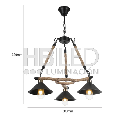 Lámpara Colgante Triple Cañamo Industrial Porta E-27 (SKU:36068) https://www.hbled.cl/wp-content/uploads/2024/10/36068-2.jpg