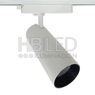Foco LED Decorativo Riel Monofásico 18W Blanco (SKU:36070-36071) https://www.hbled.cl/wp-content/uploads/2024/10/36070-36071-1.jpg