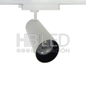 Foco LED Decorativo Riel Monofásico 18W Blanco (SKU:36070-36071)