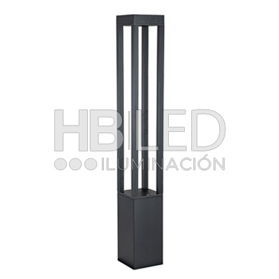 Apliqué Piso LED Exterior 80cm Negro 10W Cálido (SKU:36076) https://www.hbled.cl/wp-content/uploads/2024/10/36076-3.jpg