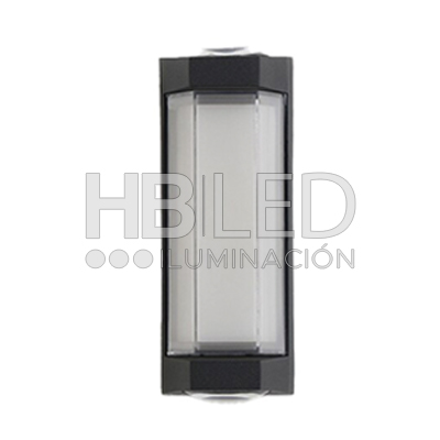 Apliqué de Pared LED Doble 3W Iluminación Cálida (SKU:36082) https://www.hbled.cl/wp-content/uploads/2024/10/36082-2.jpg