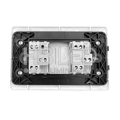 Pack 10 Interruptor Doble 9/24 10A 250V Blanco (SKU:36088-10) https://www.hbled.cl/wp-content/uploads/2024/10/36088-sello-1.jpg