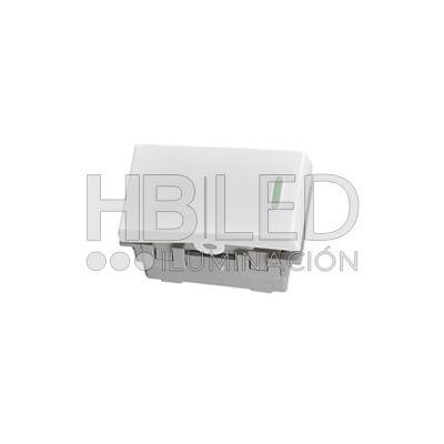 Pack 10 Módulo Interruptor 9/12 10A 250V Blanco (SKU:36106-10) https://www.hbled.cl/wp-content/uploads/2024/10/36107-2.jpg
