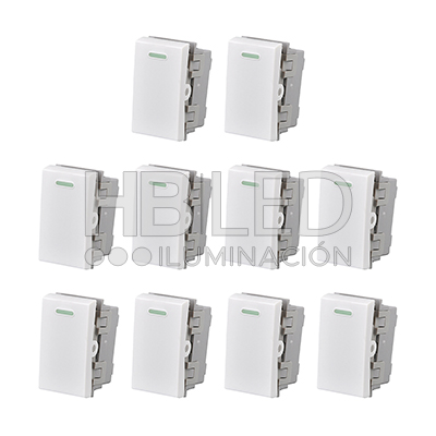 Pack 10 Módulo Interruptor 9/24 10A 250V Diseño Simple Blanco (SKU:36107-10) https://www.hbled.cl/wp-content/uploads/2024/10/36107x10.jpg