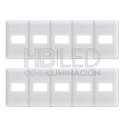 Pack 10 Placa Simple Con Soporte Blanco (SKU:36111-10) https://www.hbled.cl/wp-content/uploads/2024/10/36111-pack10.jpg