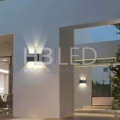 Apliqué LED Exterior Minimalista 2*6W Luz Cálida Negro (SKU:36129) https://www.hbled.cl/wp-content/uploads/2024/10/36129-sello-2-1.jpg