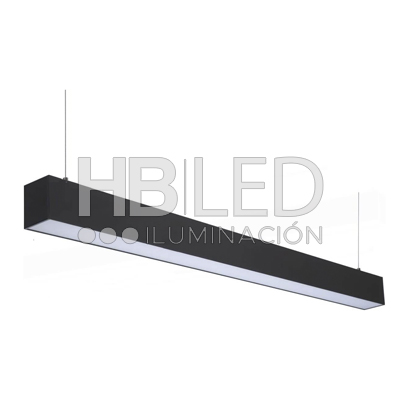 Luminaria Colgante Lineal ECO 40W Negro 120cm (SKU:36414-36173) https://www.hbled.cl/wp-content/uploads/2024/10/36172-sello-1.jpg