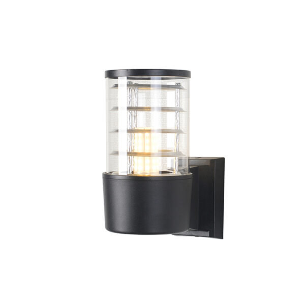 Aplique Espiral Simple Porta E-27 Negro Incluye Ampolleta (SKU:36197-C-36197-F)