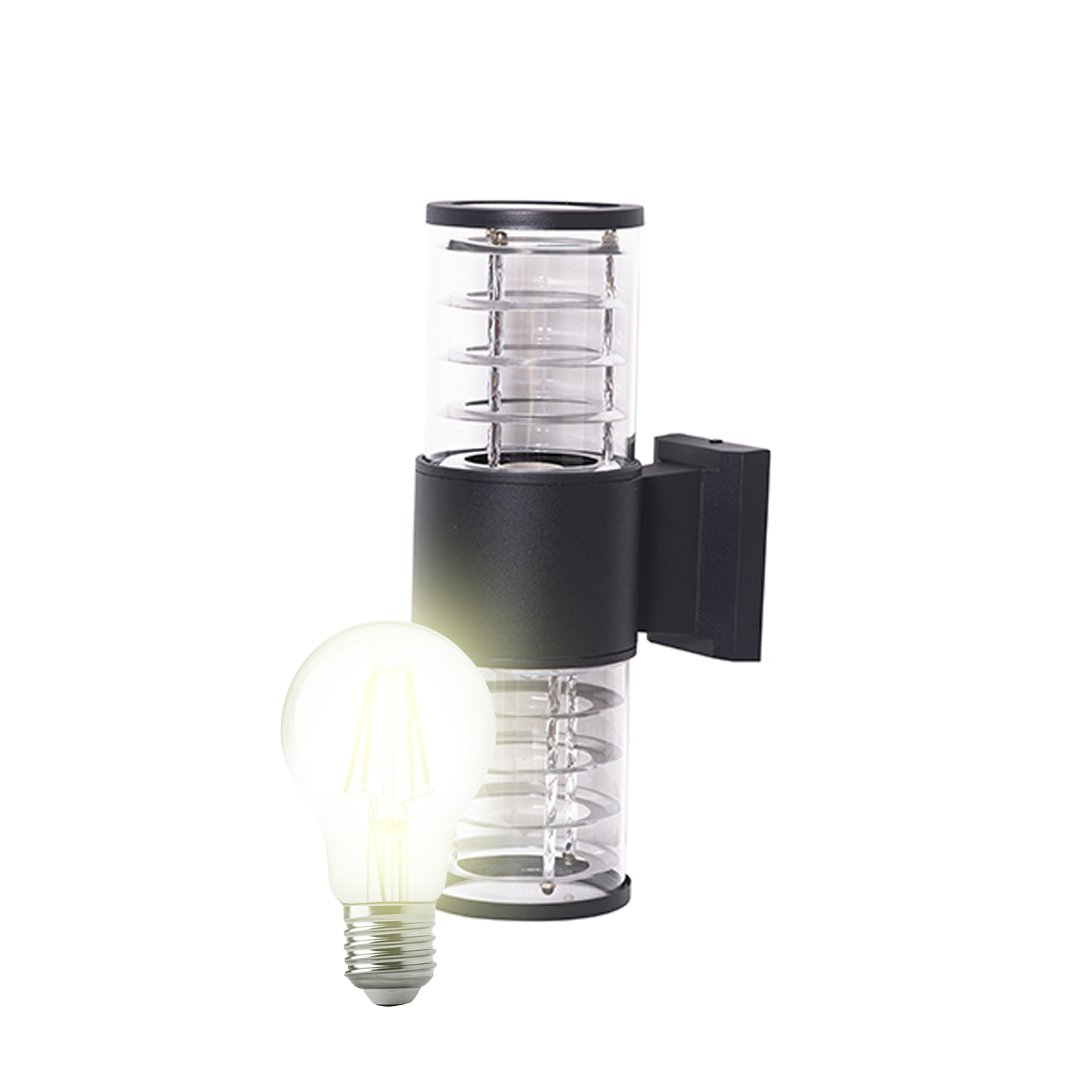 Aplique Espiral Doble Porta E-27 Negro Incluye Ampolleta (SKU:36198-C-36198-F) https://www.hbled.cl/wp-content/uploads/2024/10/36198-C-2.jpg