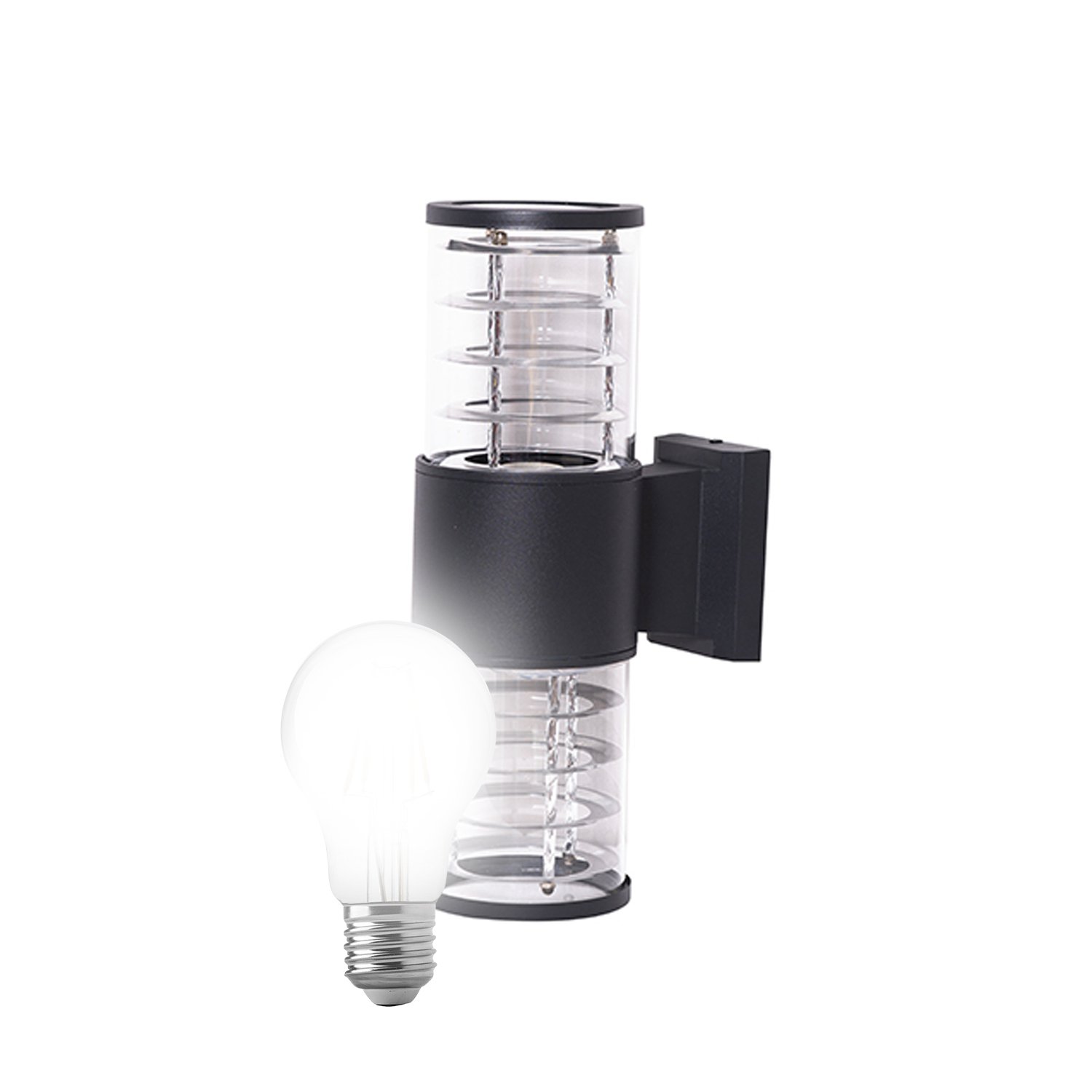 Aplique Espiral Doble Porta E-27 Negro Incluye Ampolleta (SKU:36198-C-36198-F) https://www.hbled.cl/wp-content/uploads/2024/10/36198-F-2.jpg