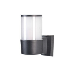 Aplique LED Cilíndrico Porta E-27 Negro Incluye Ampolleta (SKU:36200-C-36200-F)