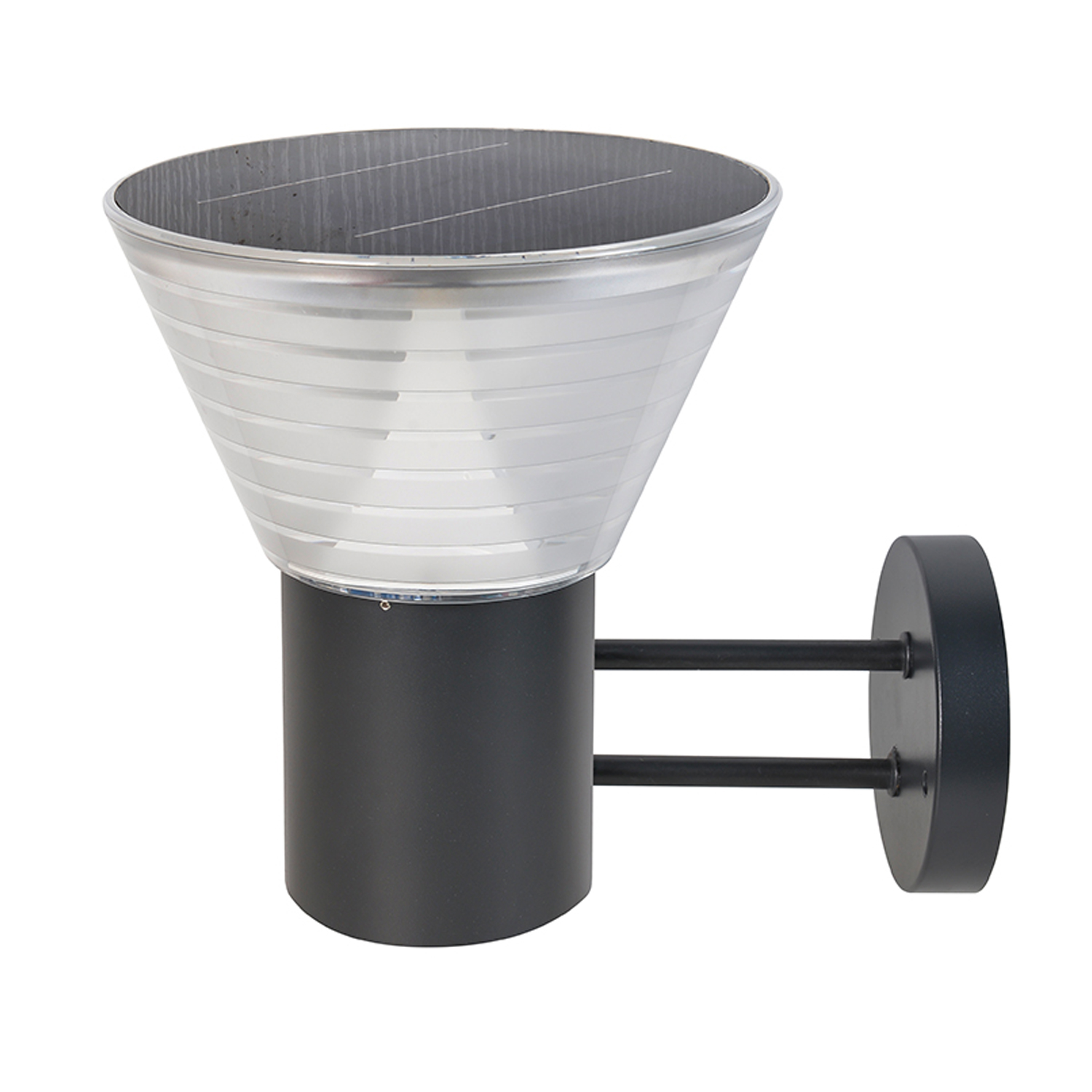 Apliqué LED Carga Solar Diseño Cono 5W Control Remoto (SKU:36210) https://www.hbled.cl/wp-content/uploads/2024/10/36210-1.jpg