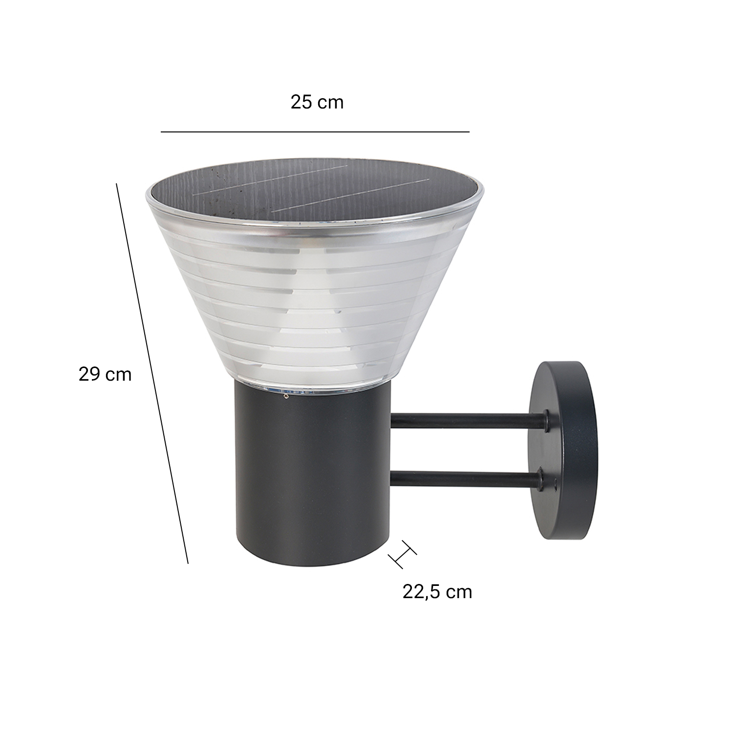Apliqué LED Carga Solar Diseño Cono 5W Control Remoto (SKU:36210) https://www.hbled.cl/wp-content/uploads/2024/10/36210-5-1.jpg