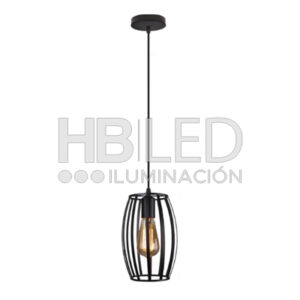 Lámpara Colgante Jaula de Aluminio Estilo Moderna E-27 (SKU:36284)