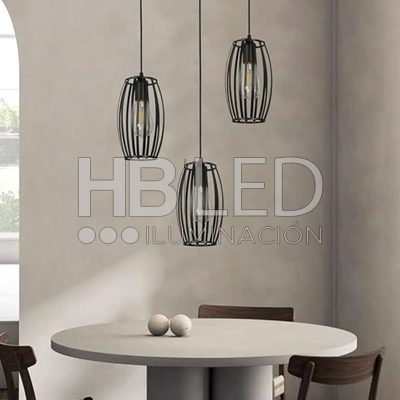 Lámpara Colgante Jaula de Aluminio Estilo Moderna E-27 (SKU:36284) https://www.hbled.cl/wp-content/uploads/2024/10/36284-5.jpg