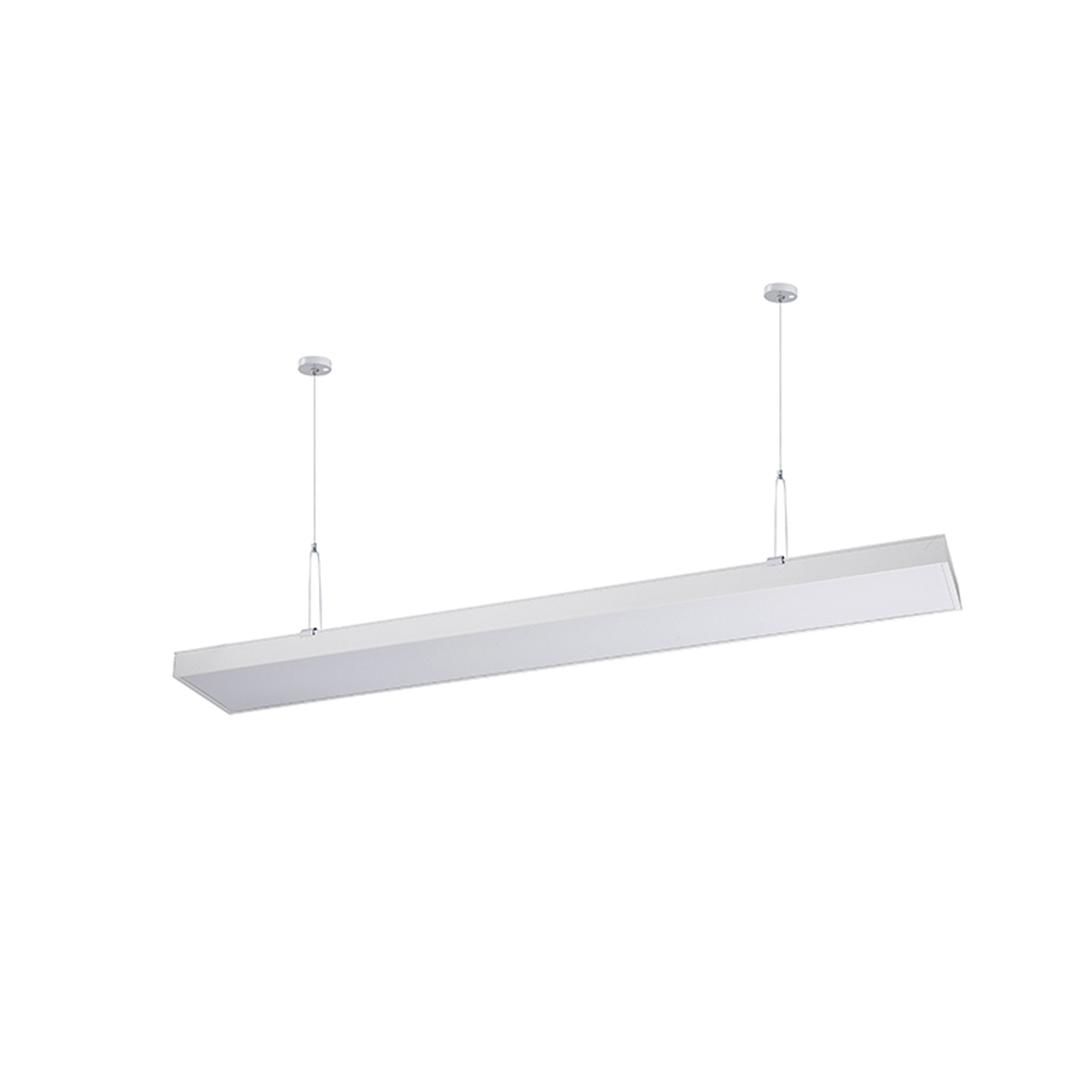 Luminaria Colgante Lineal ECO 48W Blanco 120cm (SKU:36298-36297) https://www.hbled.cl/wp-content/uploads/2024/10/36298-1.jpg