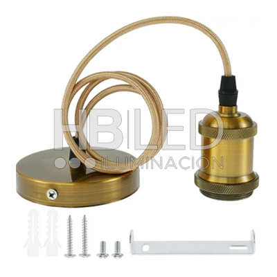 Soquete E-27 Retro Dorado PRO (SKU:36314) https://www.hbled.cl/wp-content/uploads/2024/10/36314-1.jpg