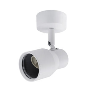Foco Spot Cielo o Muro Blanco Porta  1xGU-10 Round Incluye Ampolleta (SKU:36335-C 36335-F)