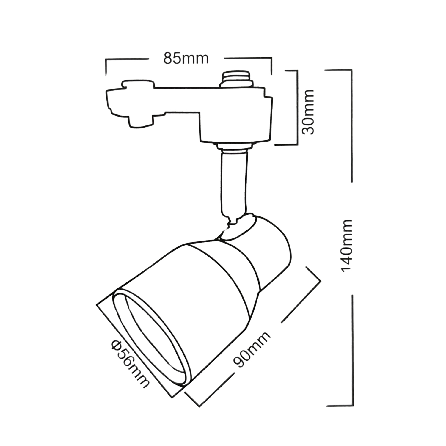 Foco LED Riel Porta GU-10 Round (SKU:36341-36342) https://www.hbled.cl/wp-content/uploads/2024/10/36341-2.jpg