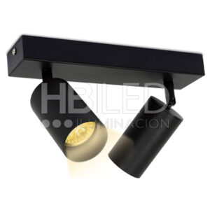 Foco Spotlight Sobrepuesto 2xGU-10 Altair II (SKU:70610002-70600001)