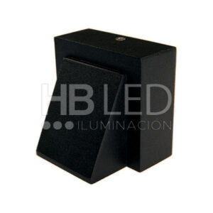 Apliqué LED Exterior Deco Negro 5W (SKU:70753032)