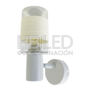Foco Apliqué Sobrepuesto Simple E-14 Zaurak Blanco (SKU:73502712)