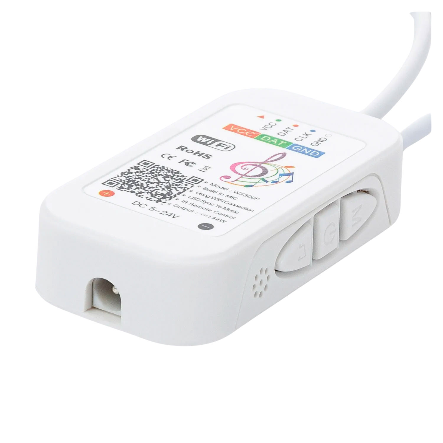 Conector Con Control Simple Para Cinta RGB Sinfonia (SKU:74650000) https://www.hbled.cl/wp-content/uploads/2024/10/74650000-3.jpg