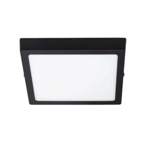 Panel LED Sobrepuesto Cuadrado Negro PRO 24 W(SKU:75256242-75264242-75273242)