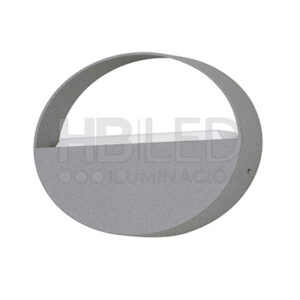 Apliqué Redondo LED Gris 4W (SKU:35554)