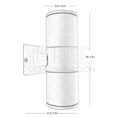 Apliqué Exterior o Interior Bidireccional Para Ampolleta 2xGU10 (SKU:35670-34565-34564-35834) https://www.hbled.cl/wp-content/uploads/2024/10/Aplique-Exterior-o-Interior-Bidireccional-Para-Ampolleta-GU102-Negro3.jpg