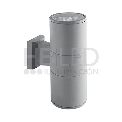 Apliqué Exterior o Interior Bidireccional Para Ampolleta 2xGU10 (SKU:35670-34565-34564-35834)