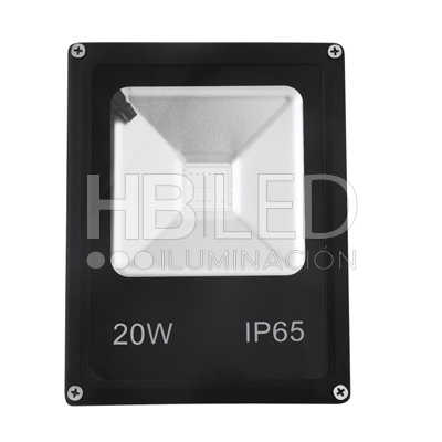 Foco Proyector de Área LED 20W RGB Con Control Remoto (SKU:C8143) https://www.hbled.cl/wp-content/uploads/2024/10/Foco-RGB-20W-5.jpg