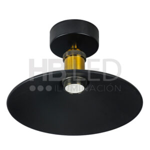 Lámpara Negra Con Soquete E-27 De Bronce (SKU:70080272)