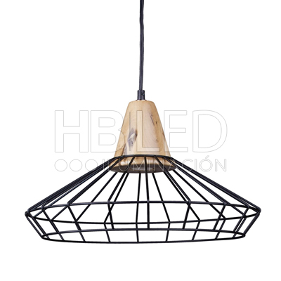 Lámpara Colgante Blix Metal Negro E-27 (SKU:LC0188) https://www.hbled.cl/wp-content/uploads/2024/10/LC0188-1.jpg